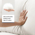 Canapé d'angle 4 places en polyester avec pouf convertible