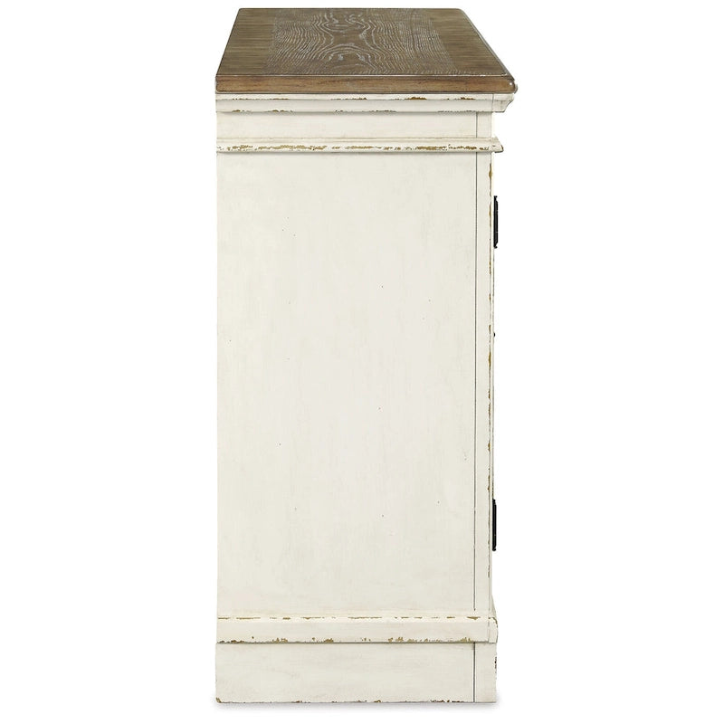 Ensemble de salle à manger 8 pièces blanc/brun Signature Design by Ashley Realyn