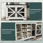 Banc d'entrée de style ferme de 42 pouces de large avec porte-manteau et armoire de vestiaire