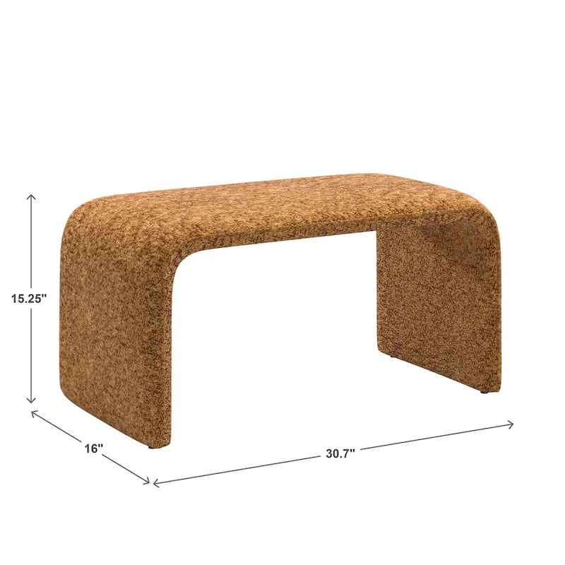 Pouf contemporain Maratea par iNSPIRE Q Modern