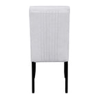 Ensemble table et chaises de cuisine en bois 5 pièces, table ronde pour 4 personnes avec plateau en faux marbre et 4 chaises rembourrées