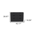 42 Inch Dresser with 4 Drawers for Bedroom Storage and Organization