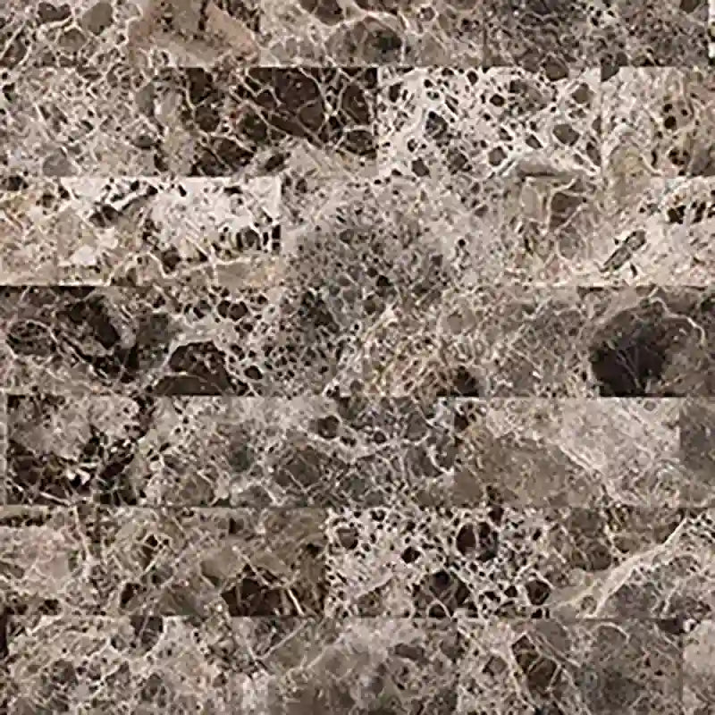 Ensemble de chambre à coucher traditionnel 3 pièces Eugene de Furniture of America, panneaux en bois de cerisier foncé