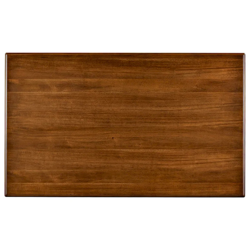 Ensemble de salle à manger en bois 5 pièces comprenant une table rectangulaire de 59 pouces et 4 chaises