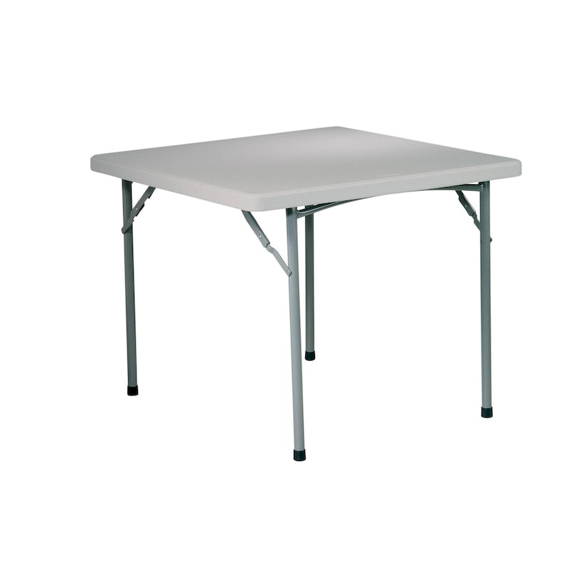 OS Home and Office Furniture Model 36 Square Resin Table - N/A