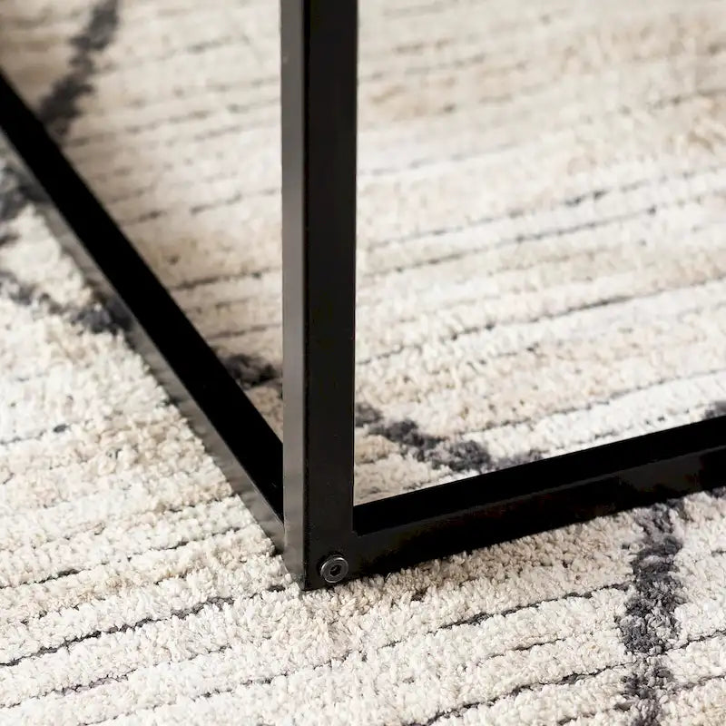 Table basse à structure métallique Geller de Middlebrook Designs