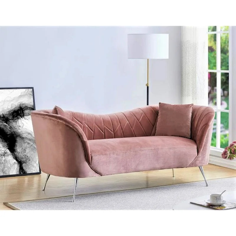 Canapé en velours Flores