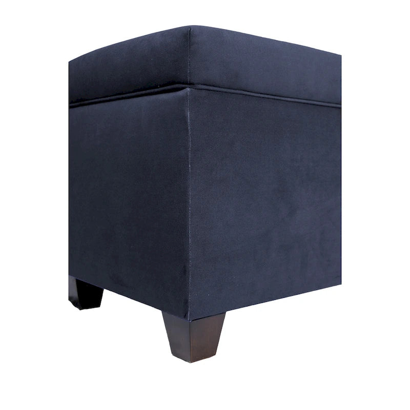 Banc de rangement en lin capitonné Sole Secret Obsession