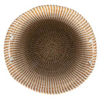 Tables en jonc de mer avec rangement et plateaux en bois