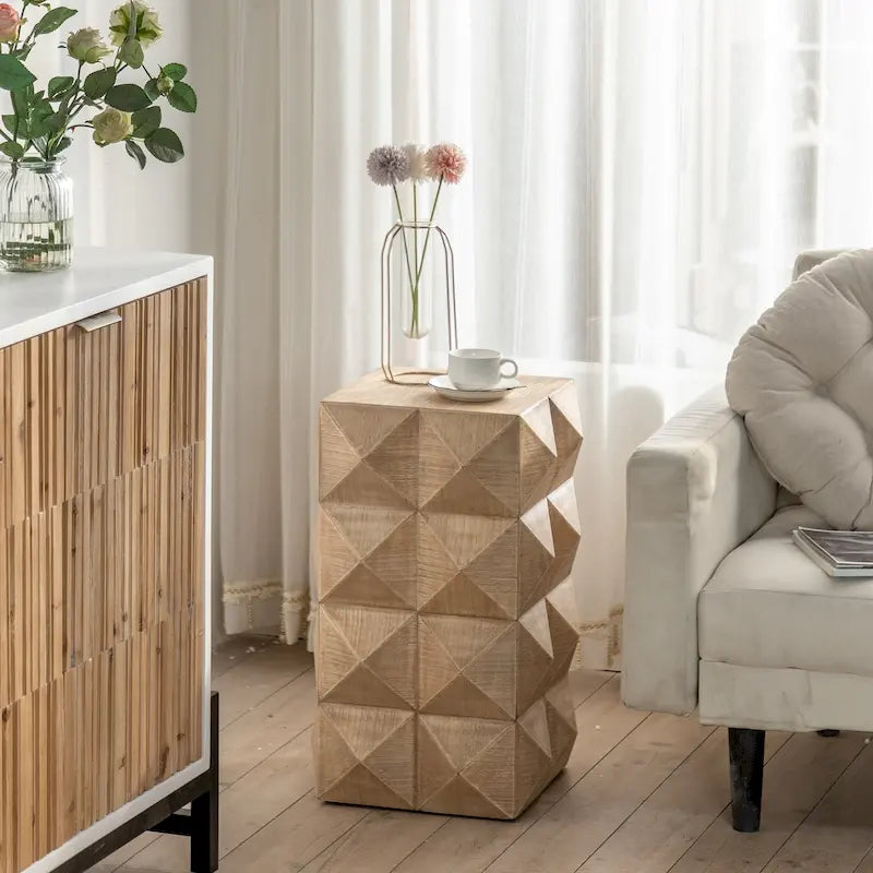 Table basse de style rétro, idéale pour le salon, le bureau et la salle à manger.