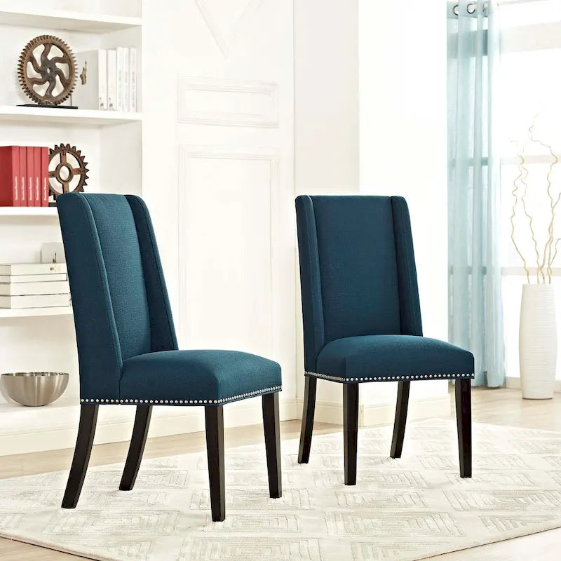 Chaises de salle à manger Modway Baron en tissu (lot de 2)