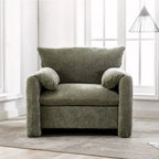 Fauteuil d'appoint surdimensionné