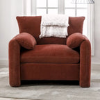 Fauteuil d'appoint surdimensionné