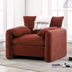 Fauteuil d'appoint surdimensionné