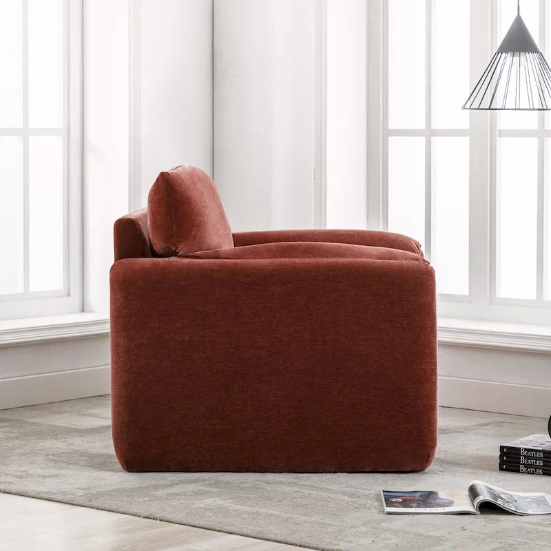 Fauteuil d'appoint surdimensionné