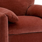 Fauteuil d'appoint surdimensionné