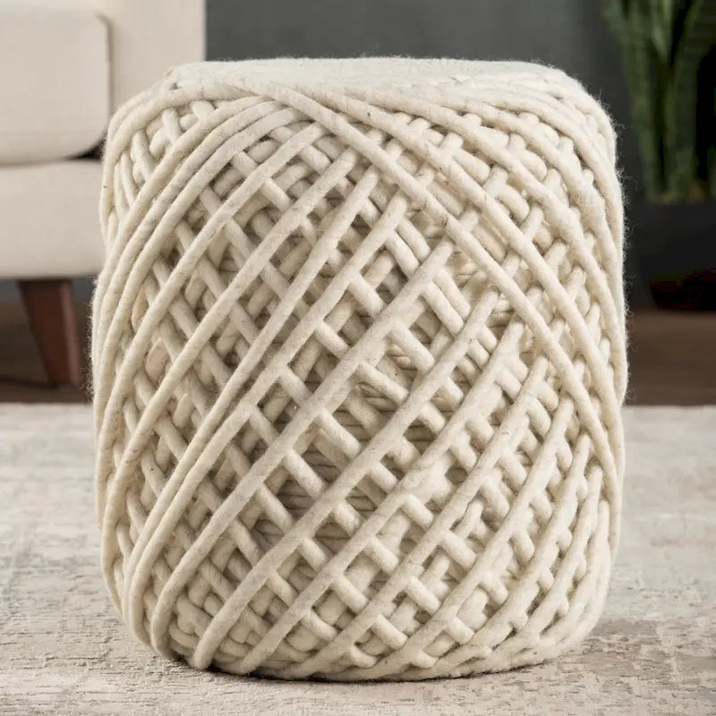 Pouf cylindrique Guna