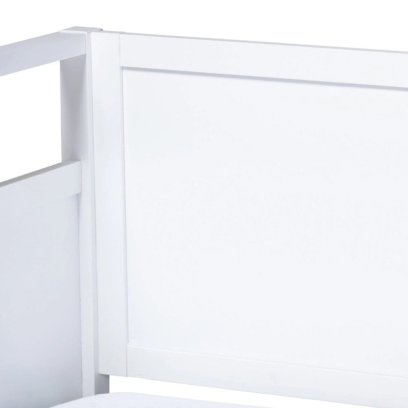 Lit de jour en bois de ferme The Gray Barn Silver Fox Cottage