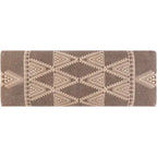 Banc rembourré Heria de style bohème moderne