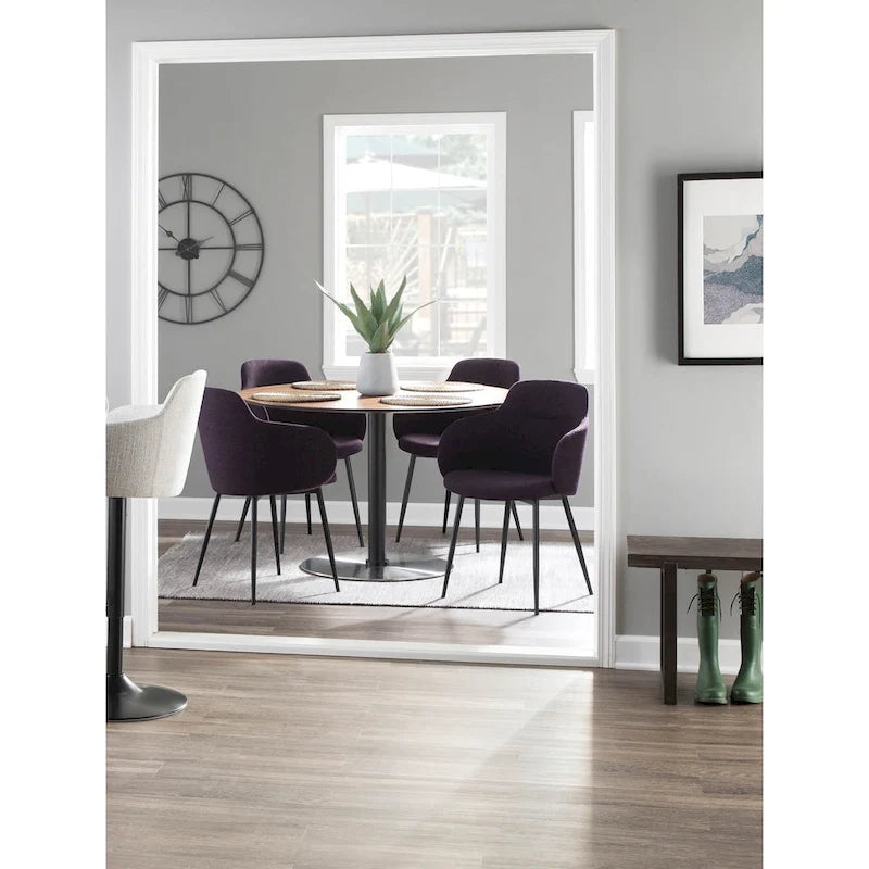 Chaise rembourrée industrielle Carson Carrington Iglabo