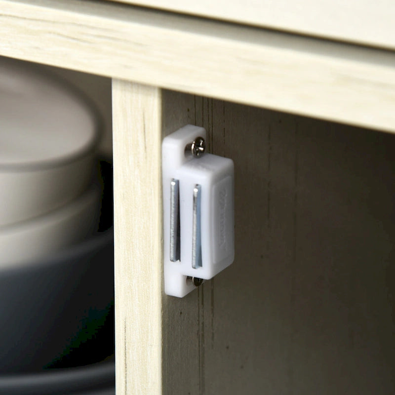 Buffet/meuble de rangement rustique HOMCOM style grange/style ferme moderne pour cuisine et salle à manger