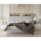 Javan Upholstered Panel Bed