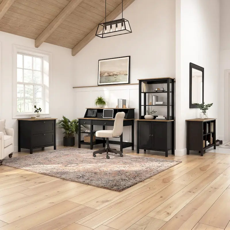 Bureau d'ordinateur Mayfield 54W avec organiseur de bureau par Bush Furniture