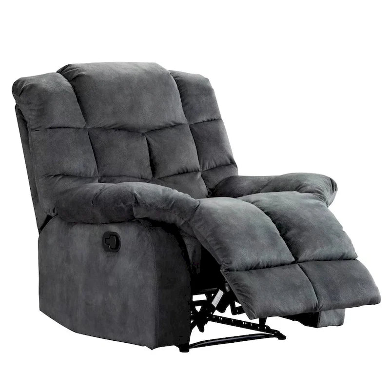 Fauteuil inclinable ergonomique manuel rembourré
