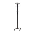 Porch &amp; Den Merlin Porte-manteau en métal noir