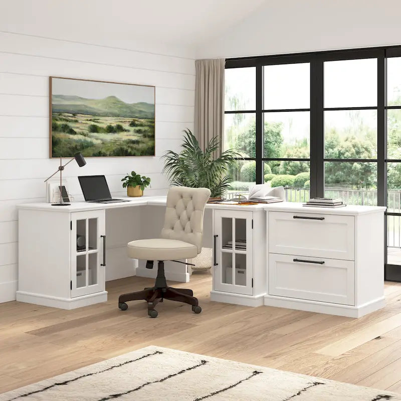 Bureau d'ordinateur Westbrook 60W avec étagère de Bush Furniture