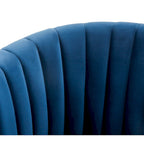 Fauteuil pivotant capitonné Matejka de SAFAVIEH Couture - 71 cm (L) x 79 cm (l) x 76 cm (H)