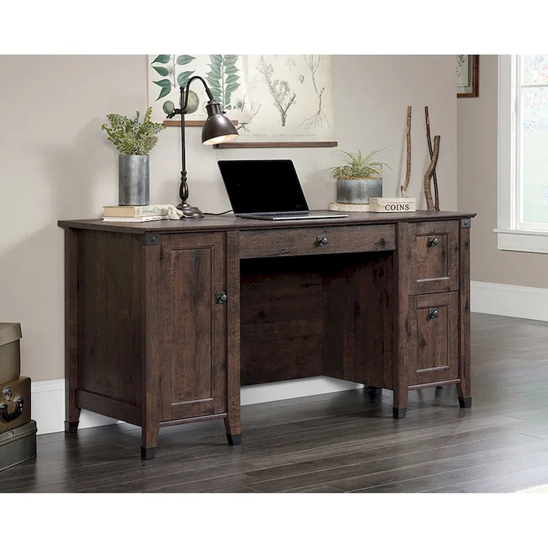 Bureau d'ordinateur de la collection Carson Forge