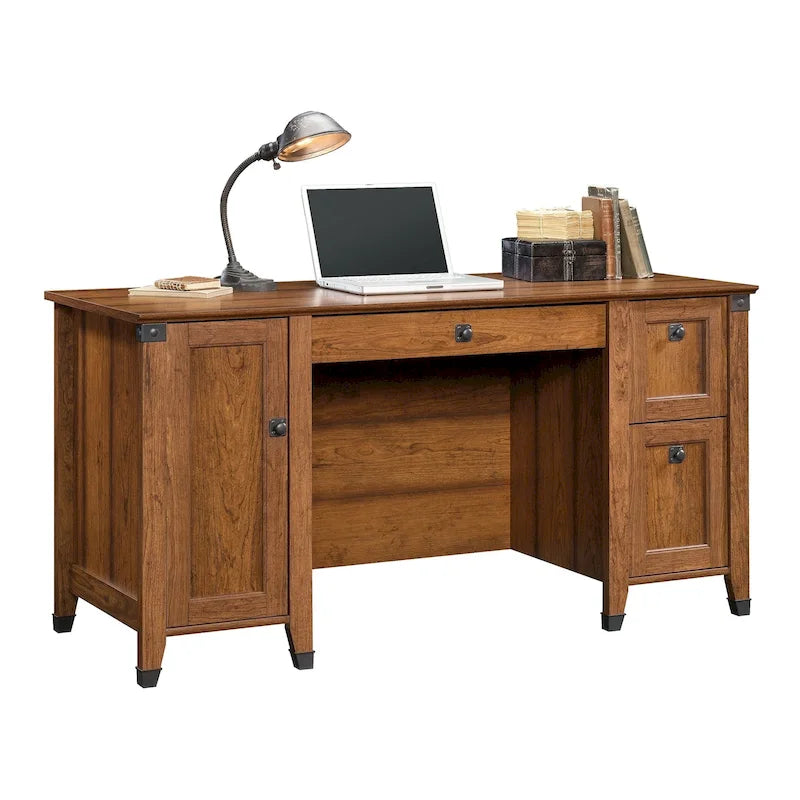 Bureau d'ordinateur de la collection Carson Forge