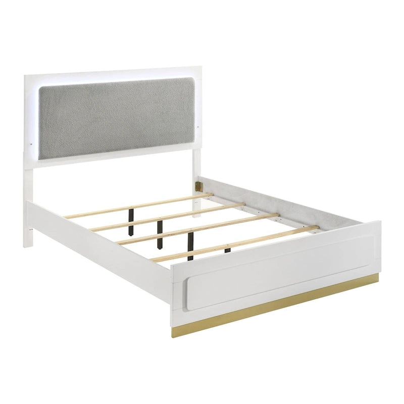 Ensemble de chambre à coucher rembourré Sophia 5 pièces