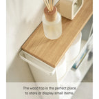 Chariot de rangement à roulettes Yamazaki Home, en acier, montage minimal - L 47,5 x l 13 x H 68,5 cm