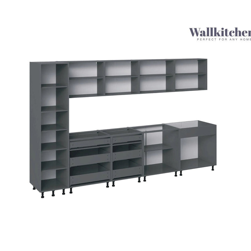 Collection Cuisine Élégante, Base Blanc Mat, Largeur 11 pi - 135 x 24