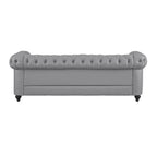 Canapé Chesterfield Emery, confort luxueux pour salons chaleureux, canapé moderne du milieu du siècle, élégance et sérénité, canapé 3 places