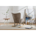 Fauteuil d'appoint patchwork moderne pour salon, chambre ou studio
