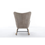 Fauteuil d'appoint patchwork moderne pour salon, chambre ou studio