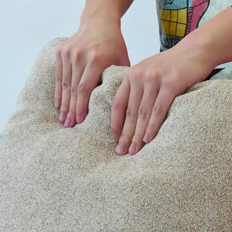 Canapé d'angle modulable convertible en forme de L avec assise de rangement