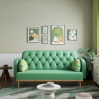 Canapé deux places à motif tulipe