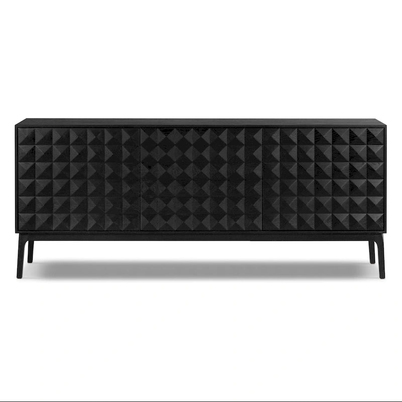 Buffet Abbie en poly et écorce