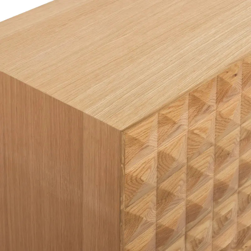 Buffet Abbie en poly et écorce