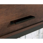 Bureau d'ordinateur Briarbrook avec étagère Bo