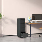 Classeur vertical métallique à 4 tiroirs avec serrure pour bureau ou domicile