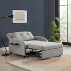 Lit convertible large rembourré Scarboro Grey