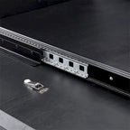 Table de salle à manger ovale extensible avec plateau solide - Non applicable