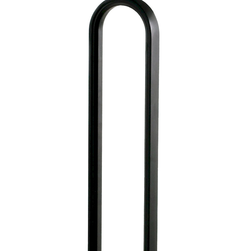 Table d'appoint ronde en marbre gris et métal avec piédestal en marbre (12 pouces)