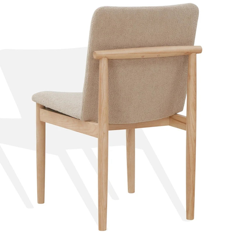 Chaise de salle à manger SAFAVIEH Couture Abriella Boucle 46 cm (18 pouces) - 48 cm (19 pouces) L x 58 cm (23 pouces) P x 84 cm (33 pouces) H